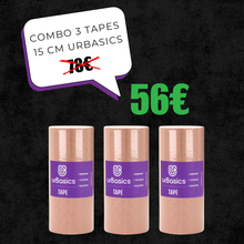 Upload image to gallery viewer, Combo 3 Tapes 15 cm Light Cream Urbasics