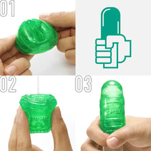 Upload image to gallery viewer, Tenga Uni Thimble Masturbator - Emerald