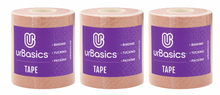 Cargar imagen en el visor de la galería, Combo 3 Rollos Tape 7,5 cm Crema Claro Urbasics
