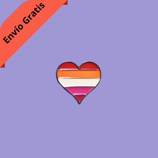 Pin - Lesbian Flag